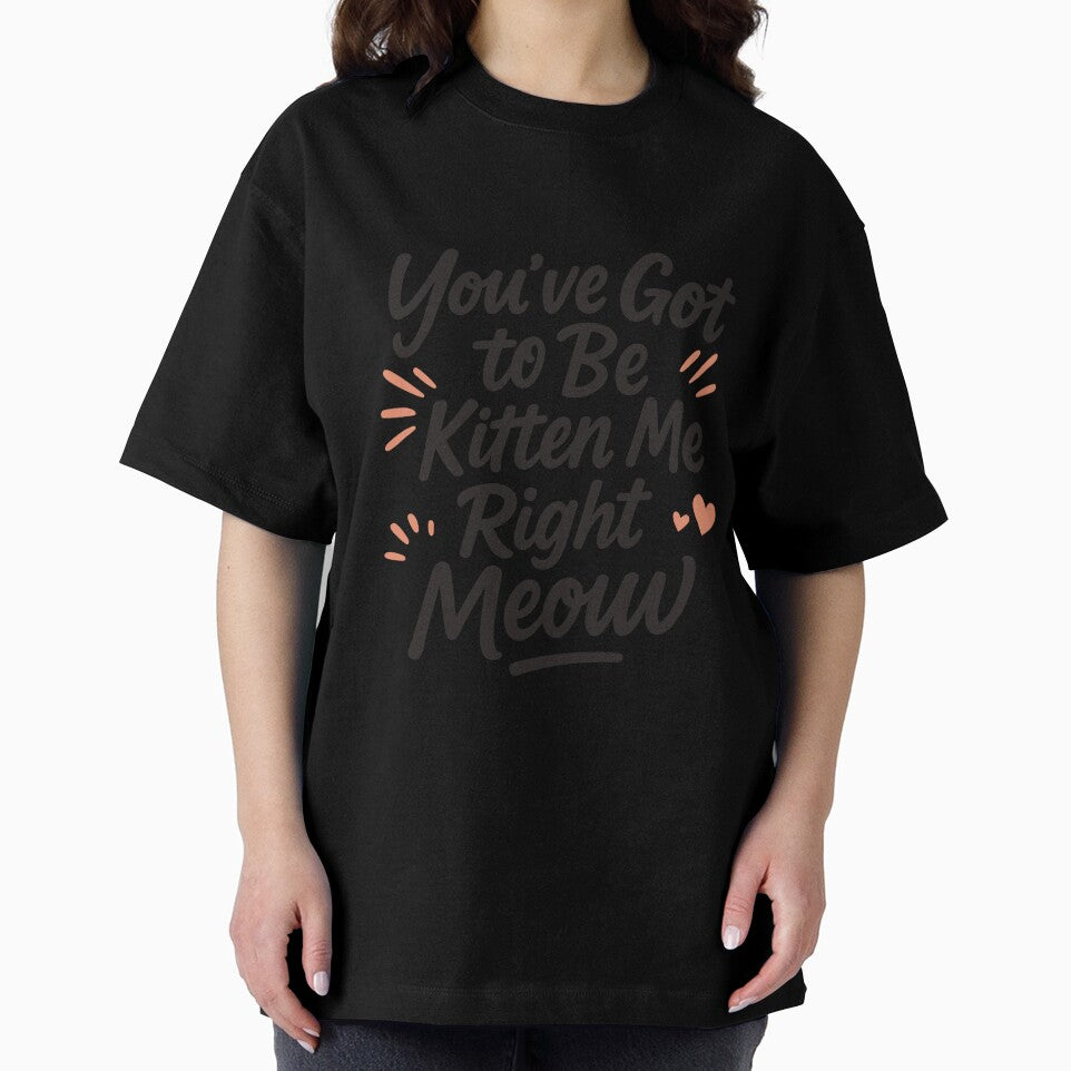 Kitten Me Right Meow Burst Silhouette – Bold Graphic Cat by WhiskerlyGfx