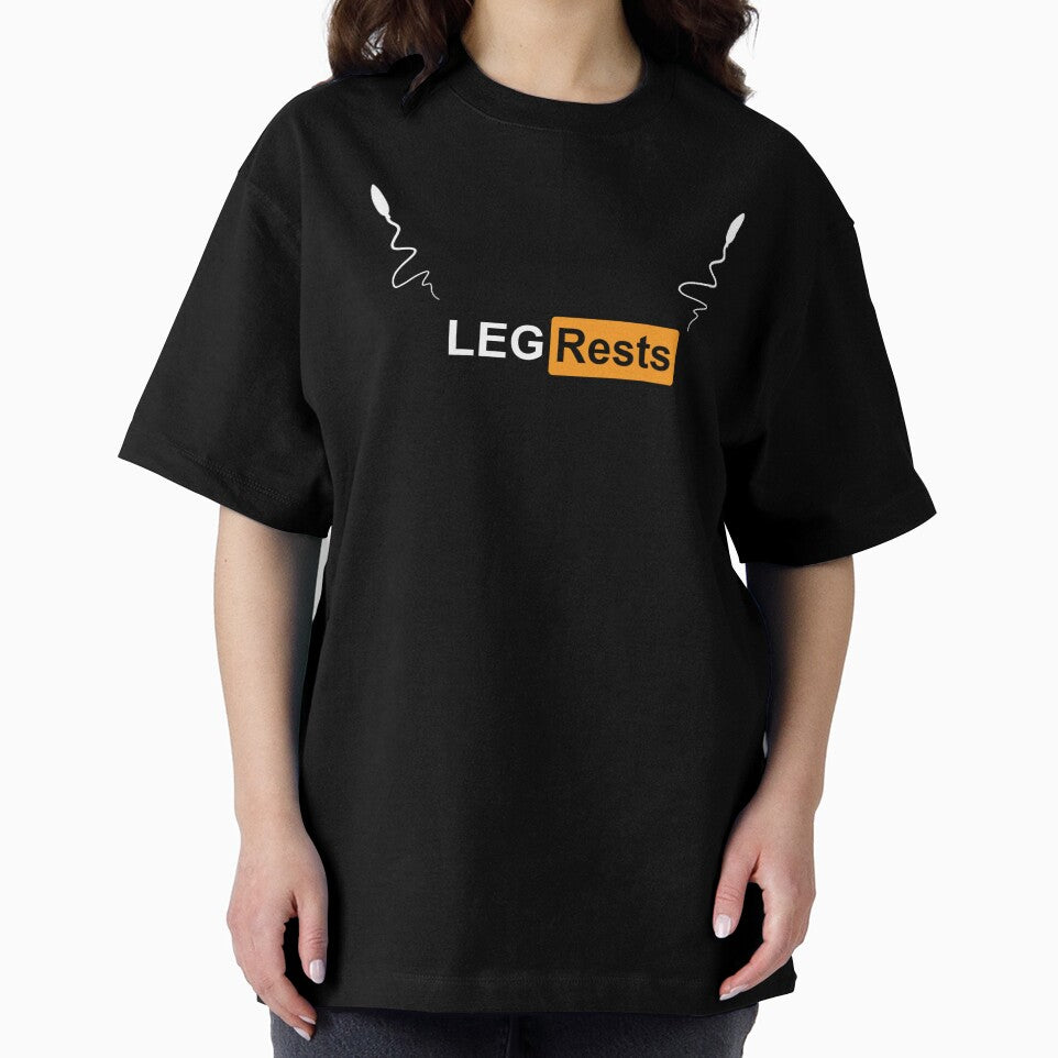Leg Rests sperms Funny Adult Inappropriate Humor Men's Leg Rests Gear Essential T-Shirt by puurfectcat