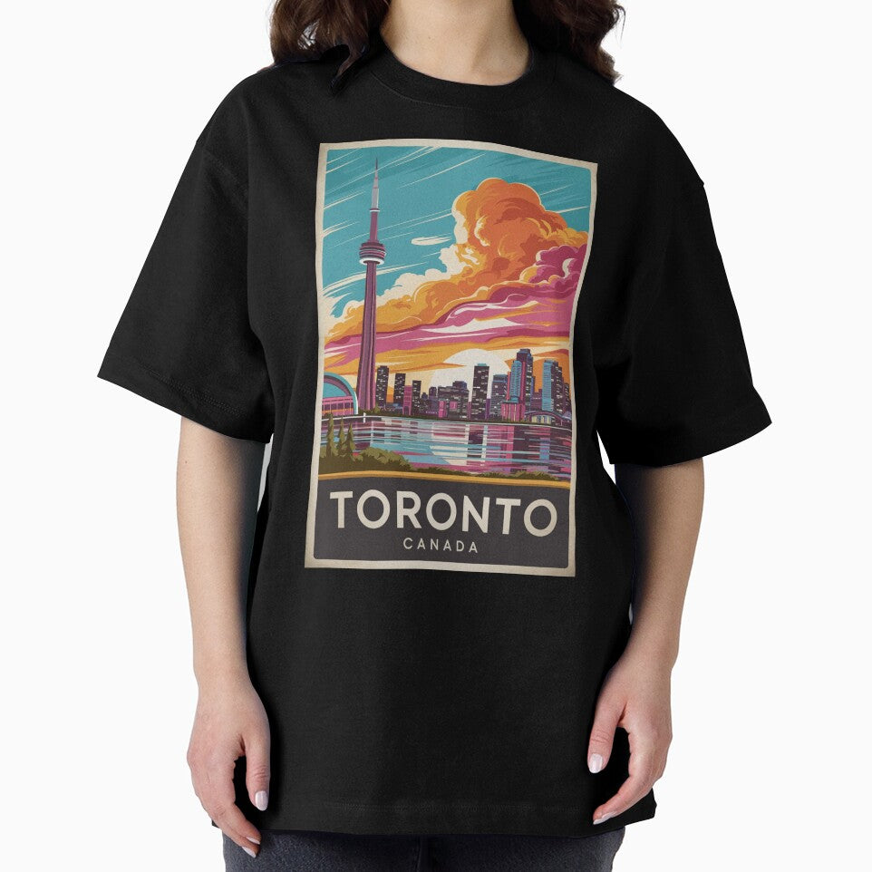 Toronto Vintage Travel Poster by TravelerRat