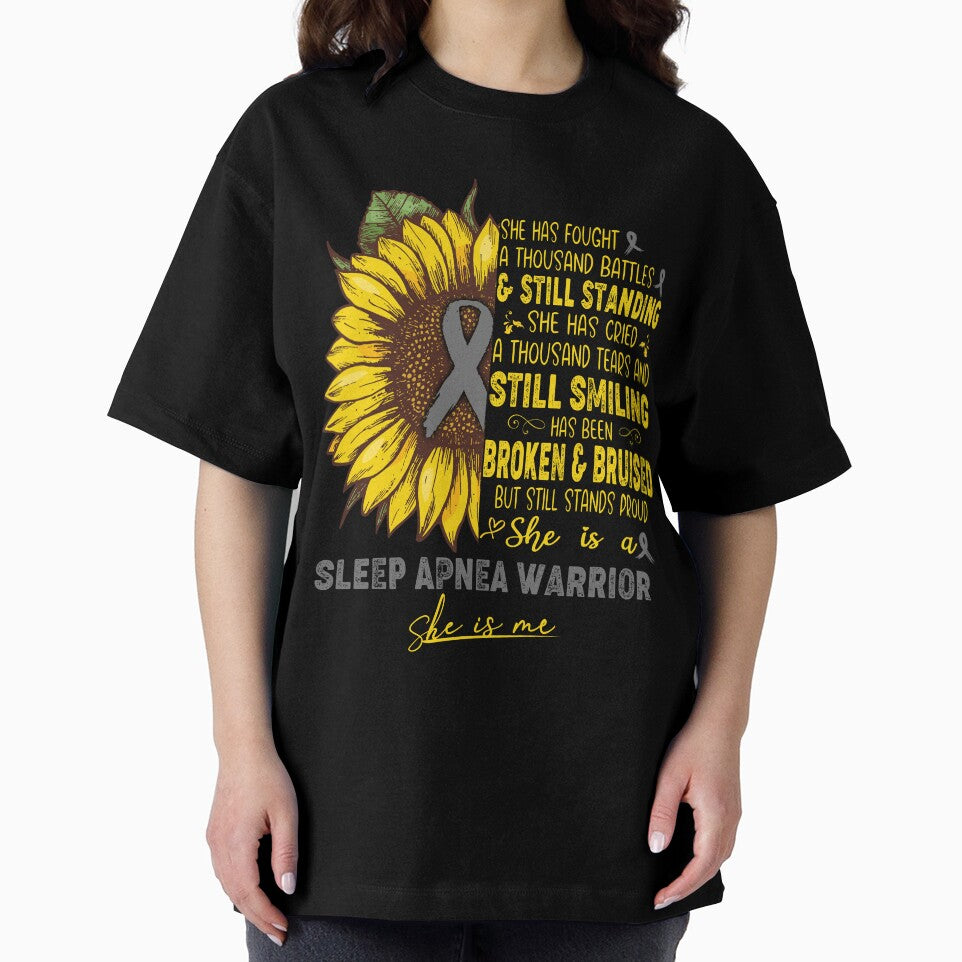 Sleep Apnea Awareness - She is A Sleep Apnea Warrior SHE IS ME by ArangoaStore