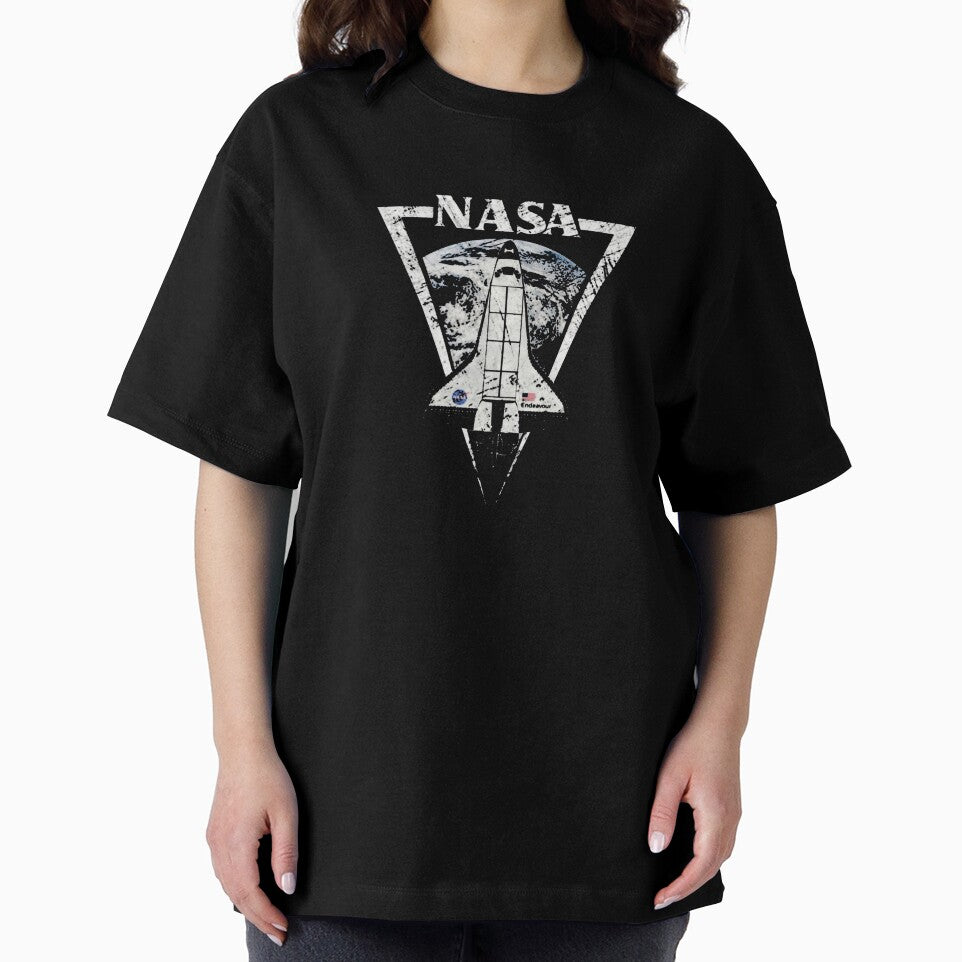 Nasa Edeavour Triangular Insignia T-Shirt_1599734 by ZiraBooth