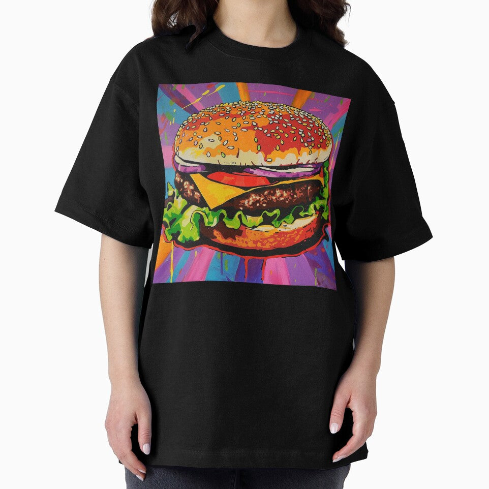 Hamburger Pop Art 3 by AstroRisq