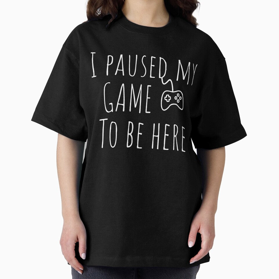 i paused my game to be here by cocokara999