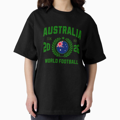 Australia Football Supporter 2026 Badge Design T-Shirt_84072626 by gidget-gadget