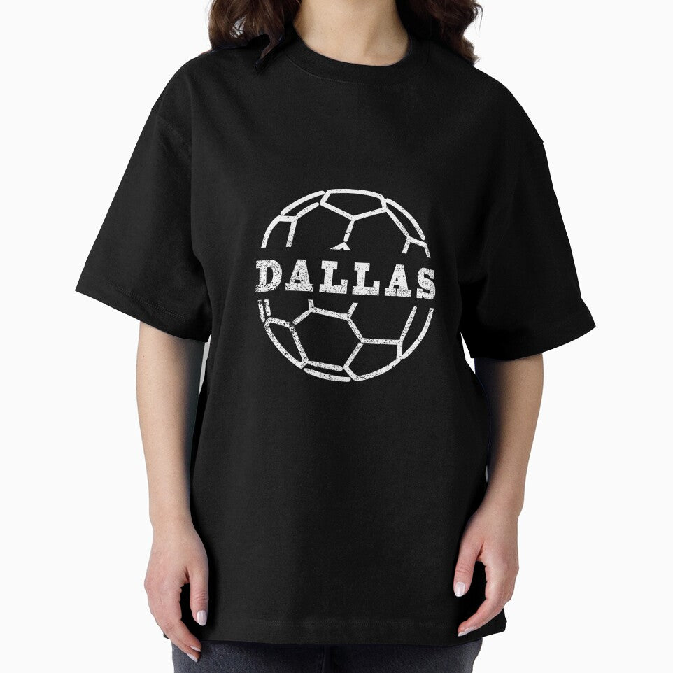 Dallas TX Souvenir Soccer Ball Jersey by MollyLYork