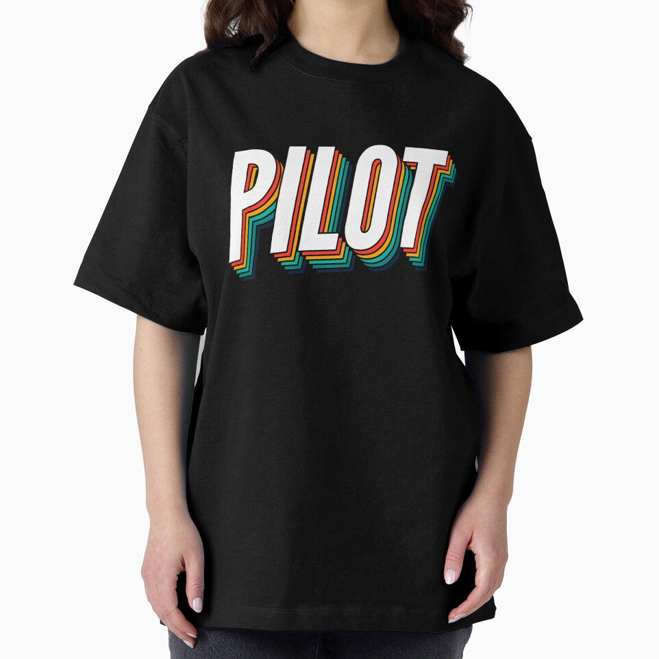 Pilot Retro Vintage Label For The Best Pilot by SVPOD
