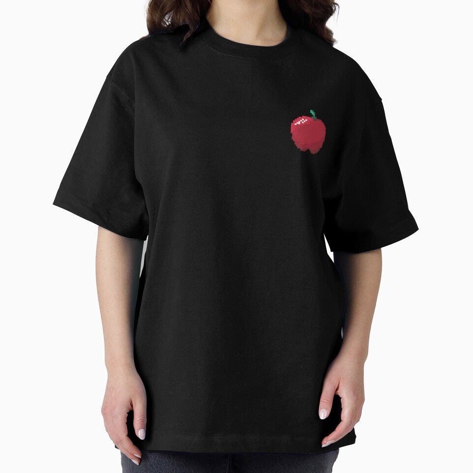 Pixel Apple - pixel food art by LittleFoodShop