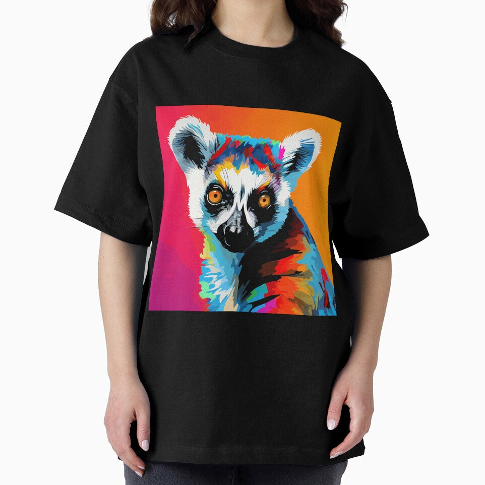 Lemur Pop Art 1 by AstroRisq