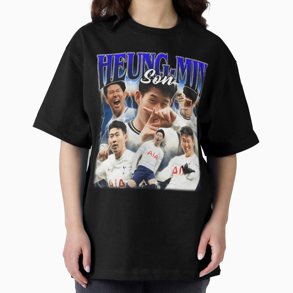 Son Heung-Min Soccer Legend Vintage by JoyHyatt