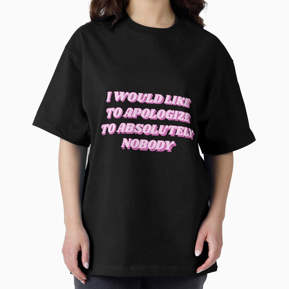 I would like to apologize to absolutely nobody by becartlienworld