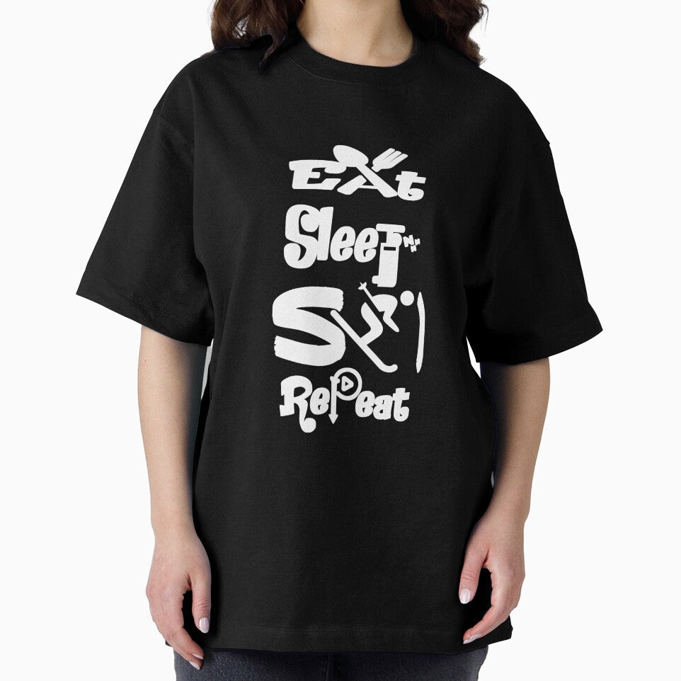 Eat sleep ski repeat,V16. by Chakilogy