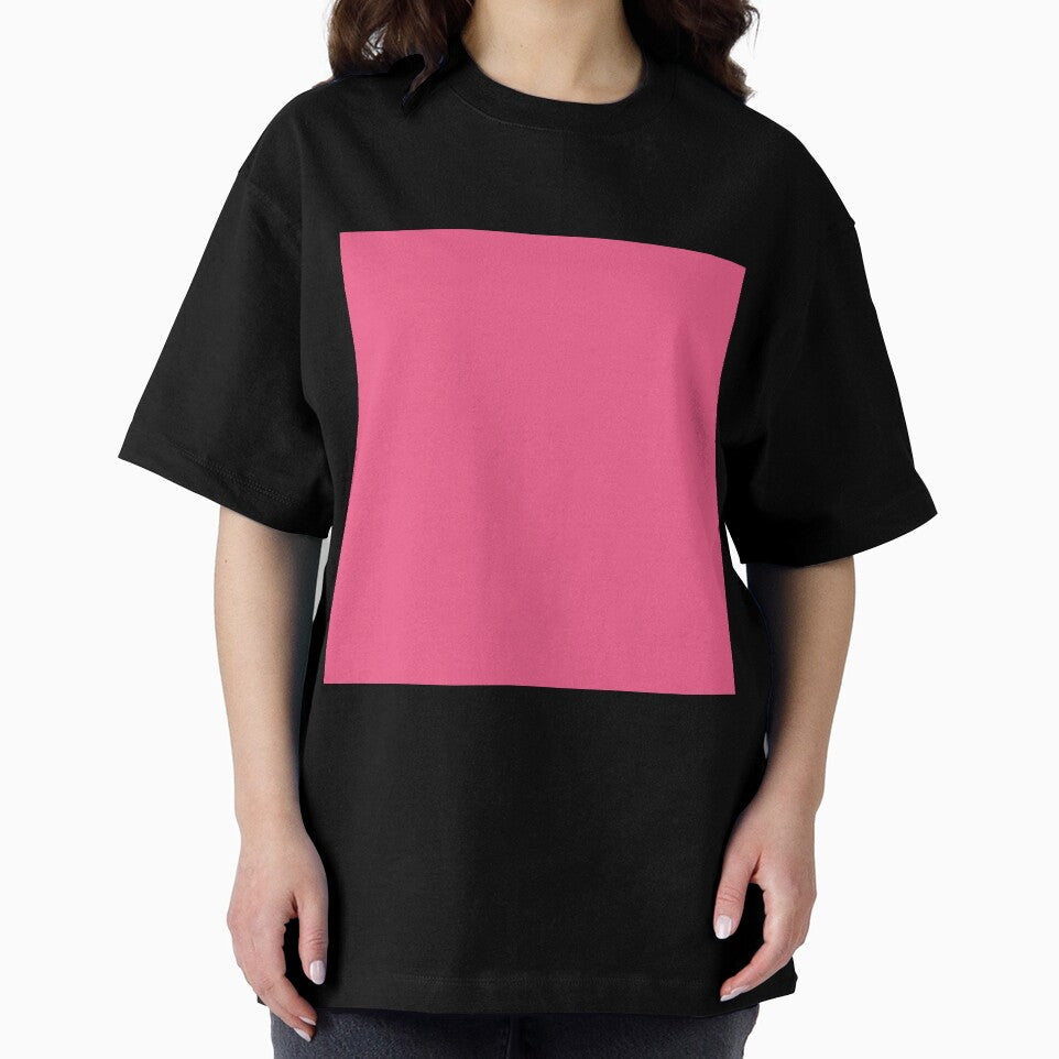 Plain Solid Color Pink Magenta Rose Pink (M80 Y20) by mimihuang creations