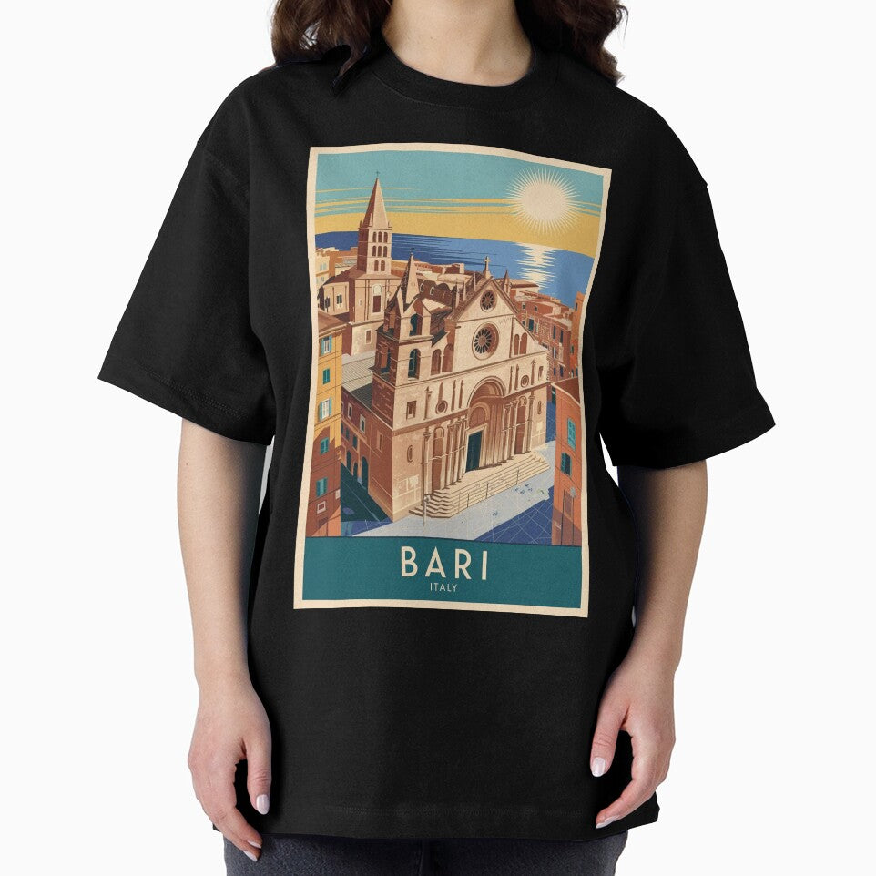 Bari Vintage Travel Poster by TravelerRat