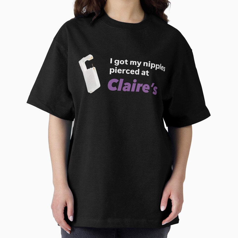 I got my nipples pierced at claire's by AbbysWorld's a Shop