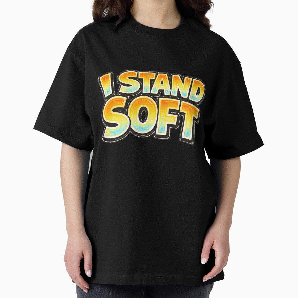 I STAND SOFT – hand drawn childlike typography by Mac Sketches