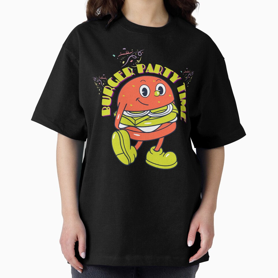 Burger Party Time - Burger Enjoying - Burger Lover by designerpriti