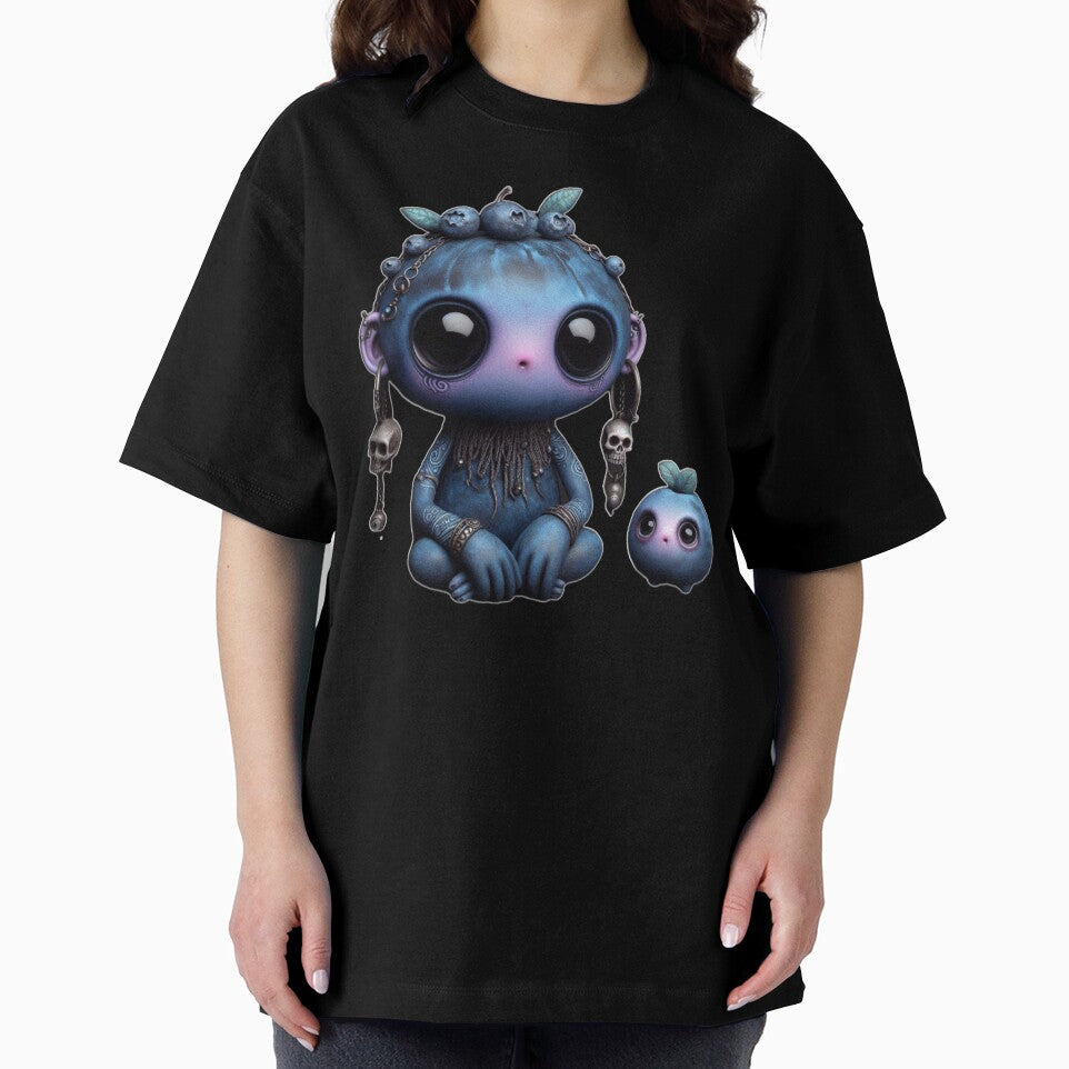 Goth Blueberry - Creepy Cute Fruits Collection #4 by LujziWorld