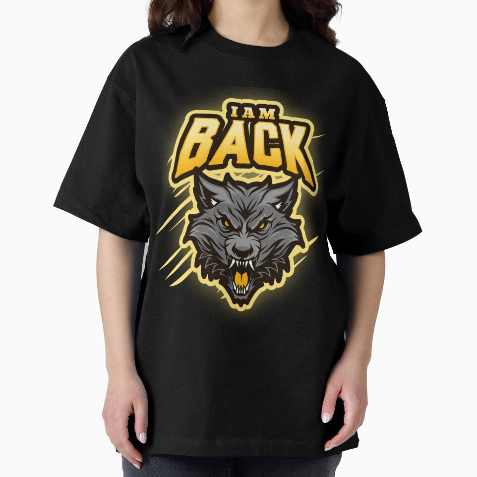 Wolf face. Slim Fit t-shirt by nomastore