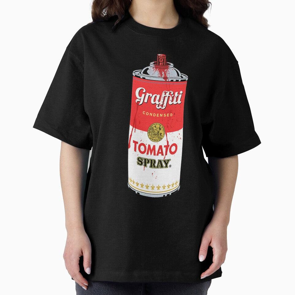 Graffiti Tomato Spray Pop Art Tribute by Da_ Crescente