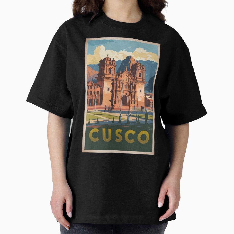 Cusco Vintage Travel Poster by TravelerRat