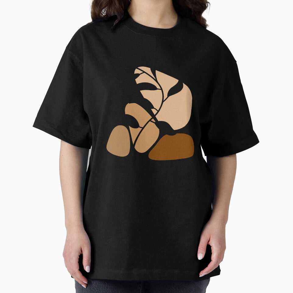 Chocolate Brown Boho Minimalism by Sartoris Art