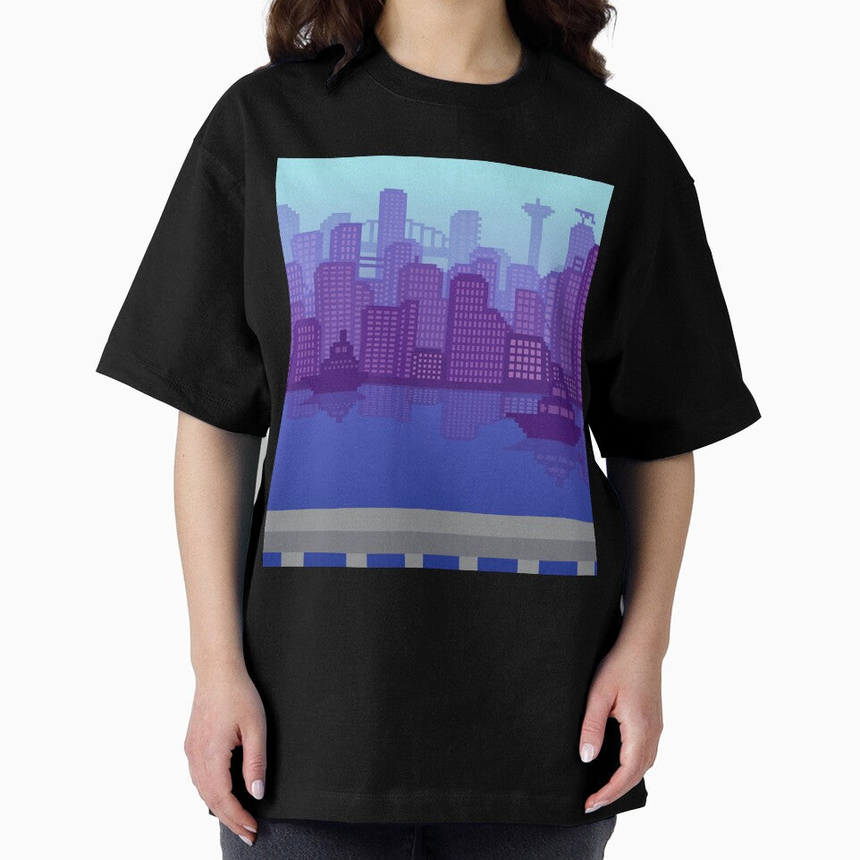 Ocean Pixel City by SoulButler