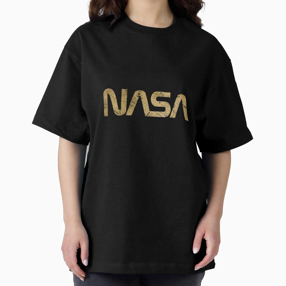 NASA Vintage Emblem 1975-1992 - Gold Edition T-Shirt_1641879 by weekendfriends