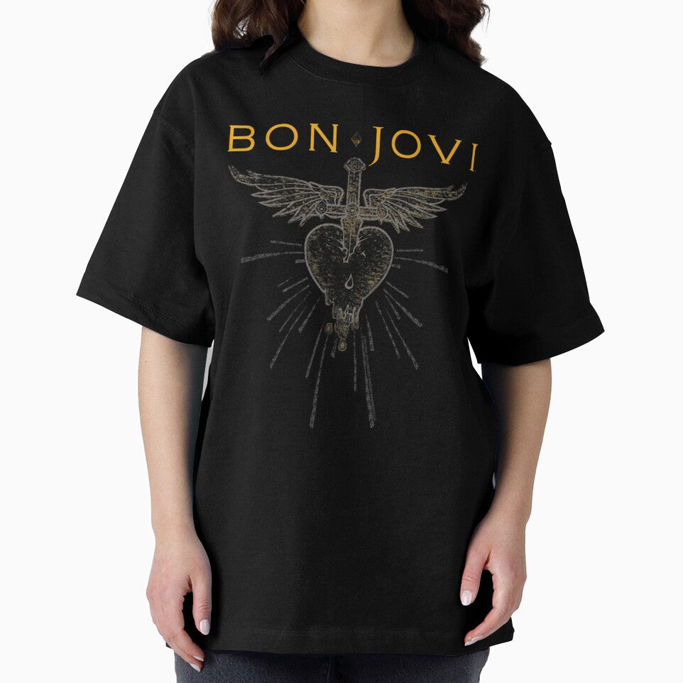 Bon Jovi Albums Music Band Logo Tour Classic by Hermesus