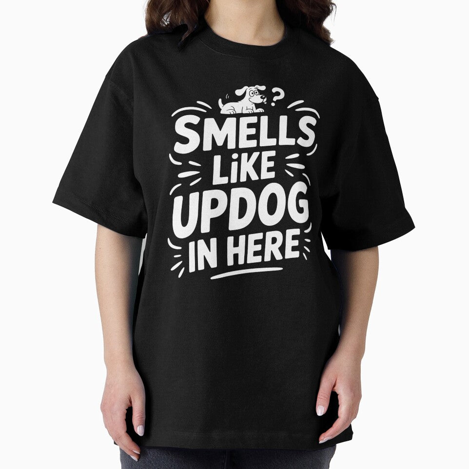 Smells Like Updog In Here – Updog Joke Funny Awkward Humor by Redgiant87x