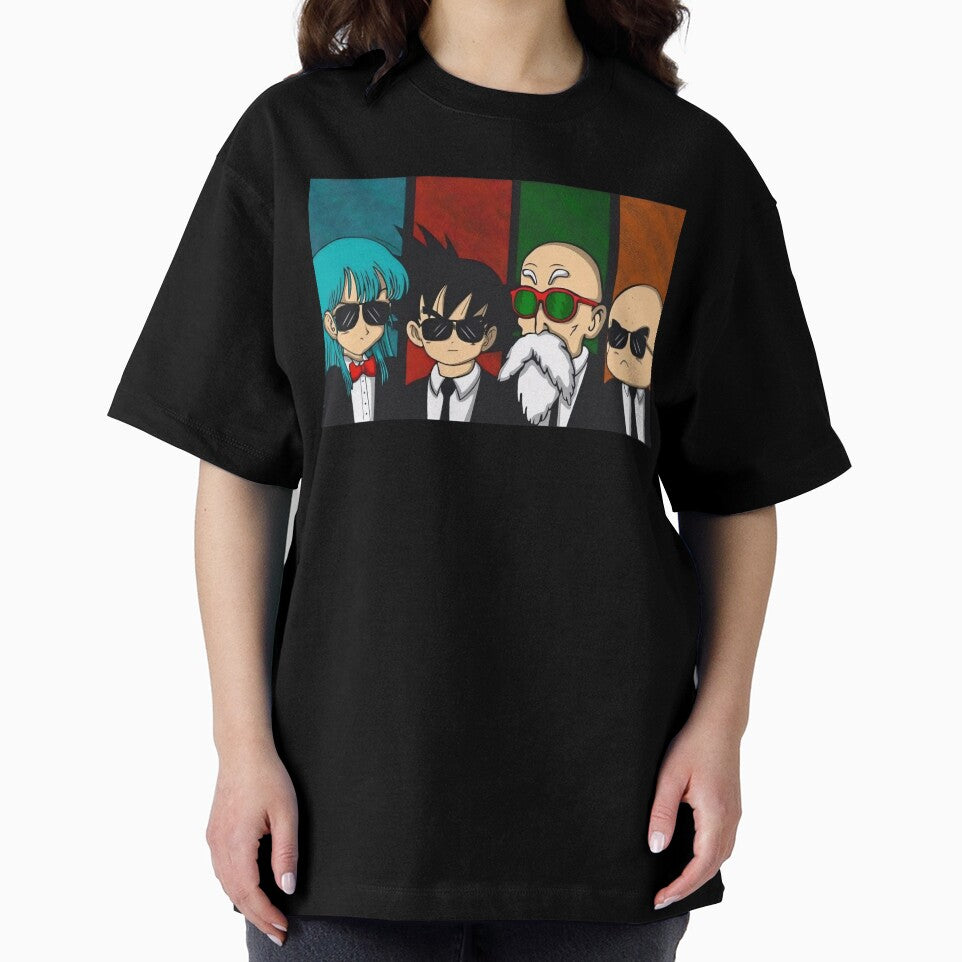 Anime Squad – Retro Cool Characters Streetwear Design by PosterFuel