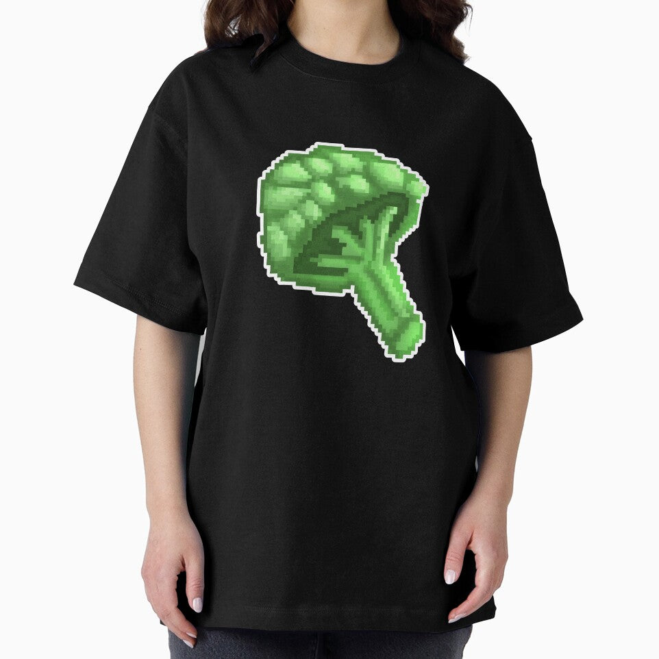 Pixel Art Broccoli by Percy Everett