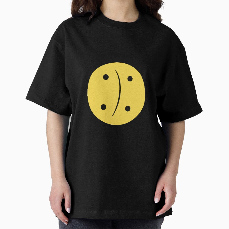 Retro Grunge Neutral Smiley Face by Kate-Redfox