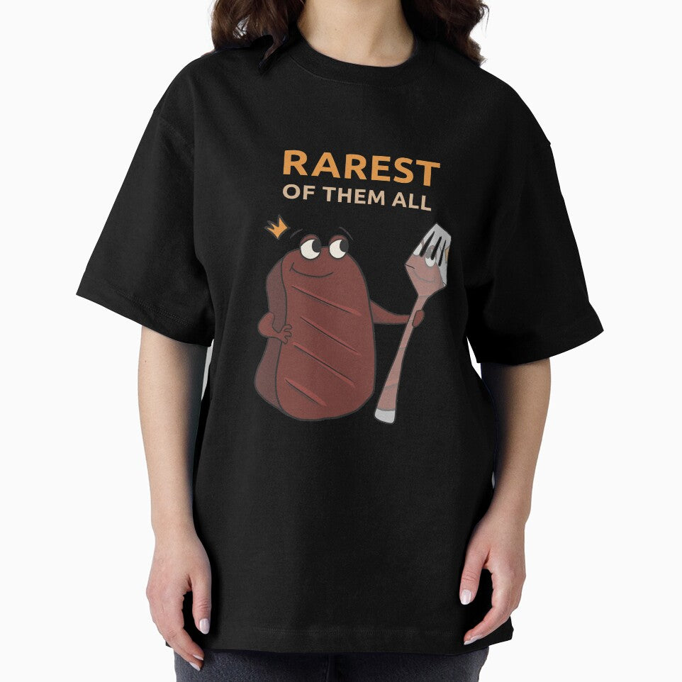 Rarest Of Them All - Steak Meat Lover Food Pun by fatamyfan1