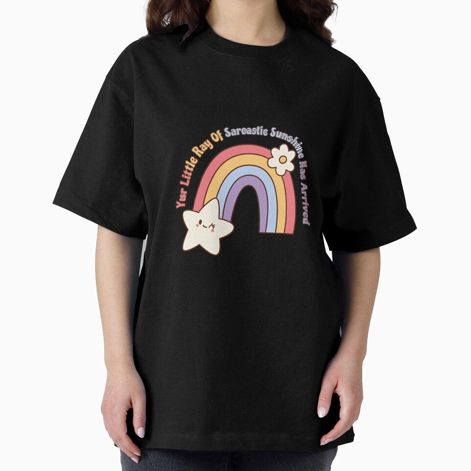 Your Little Ray Of Sarcastic Sunshine Has Arrived Sarcastic Humor Funny Quote Gift by RetroMini2026