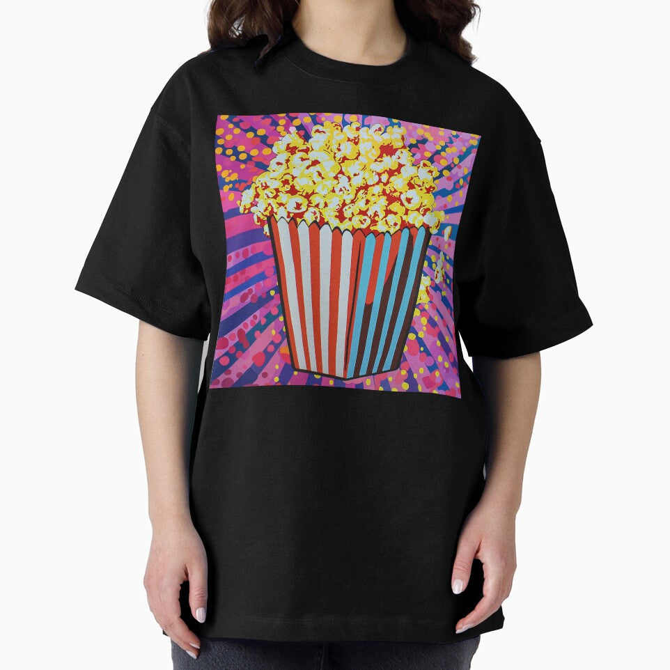 Movie Popcorn Pop Art 4 by AstroRisq