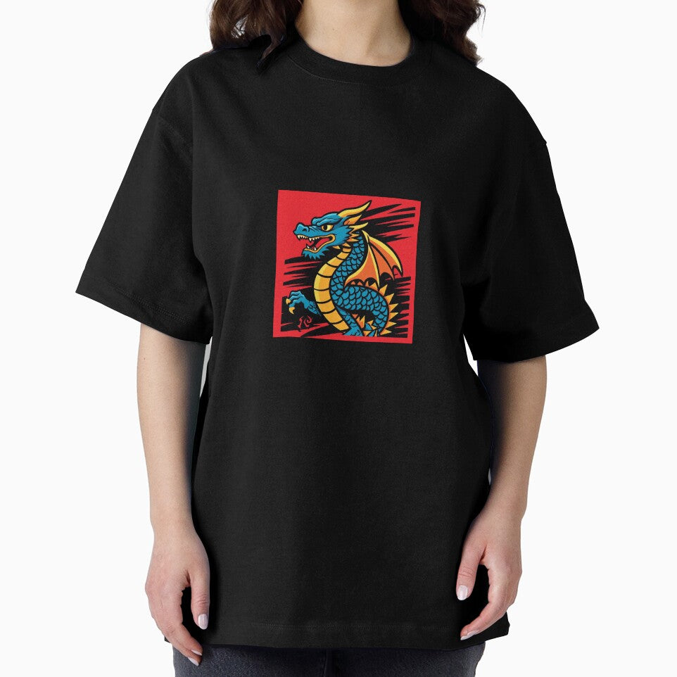 Red Dragon T-shirt by HardLion