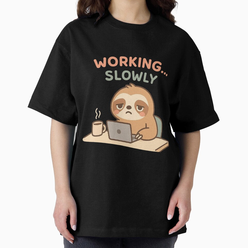 Sloth Office Worker by MiLaKK
