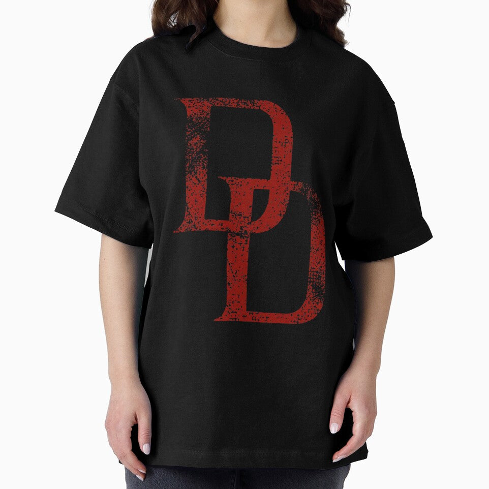 Vintage Daredevil Logo Distressed by archiwyzardArt