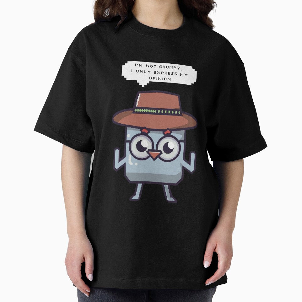 I'm not grumpy, I only express my opinion | Pixel Style by CircinusStore