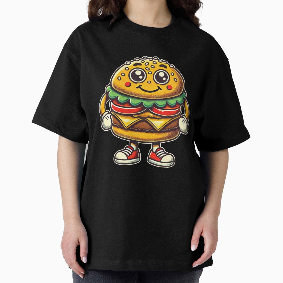 Hamburger Funny Retro Hamburger Lover by BlueBerry-Pengu
