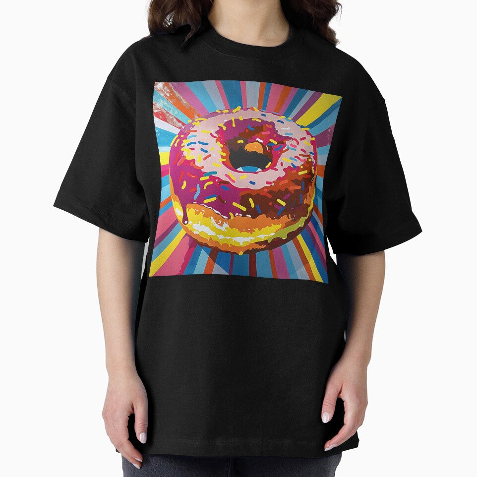 Iced Donut Pop Art 14 by AstroRisq