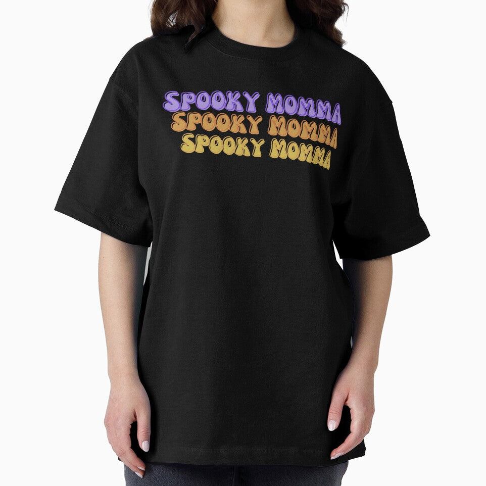 Spooky Momma Retro Ghost Halloween by ZazzyPumpkin