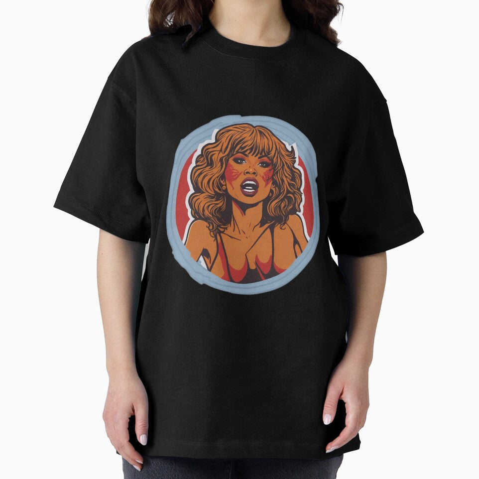 Cute tina turner Oversized by bogantomasa