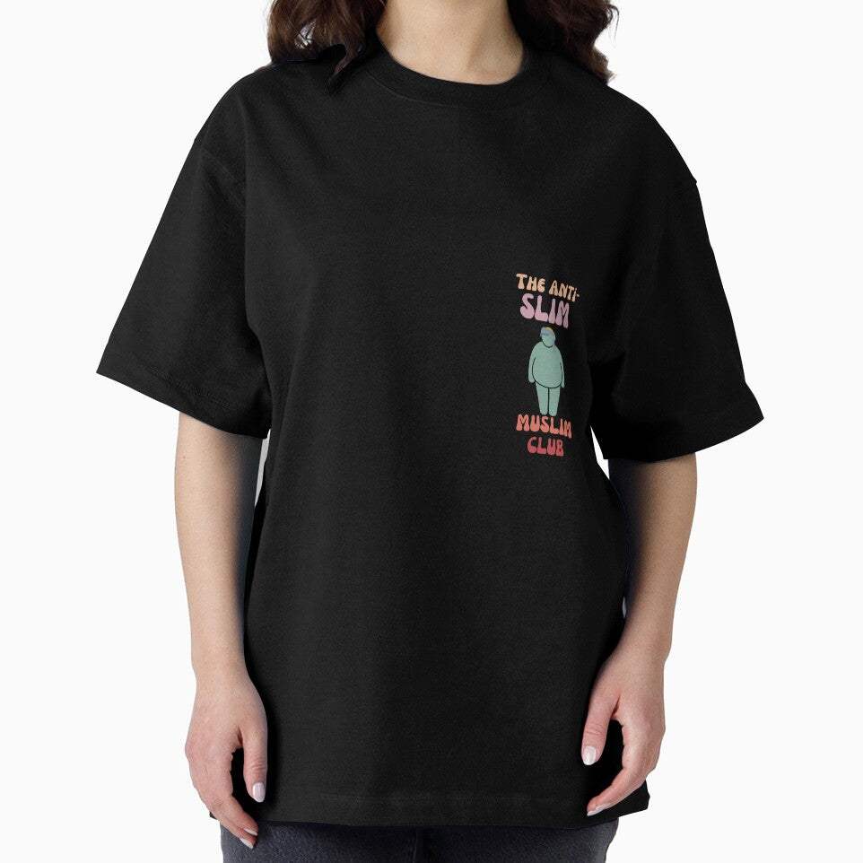 The Anti-Slim Muslim Club funny Muslim Pun | Design 1/4 by ASealsLab