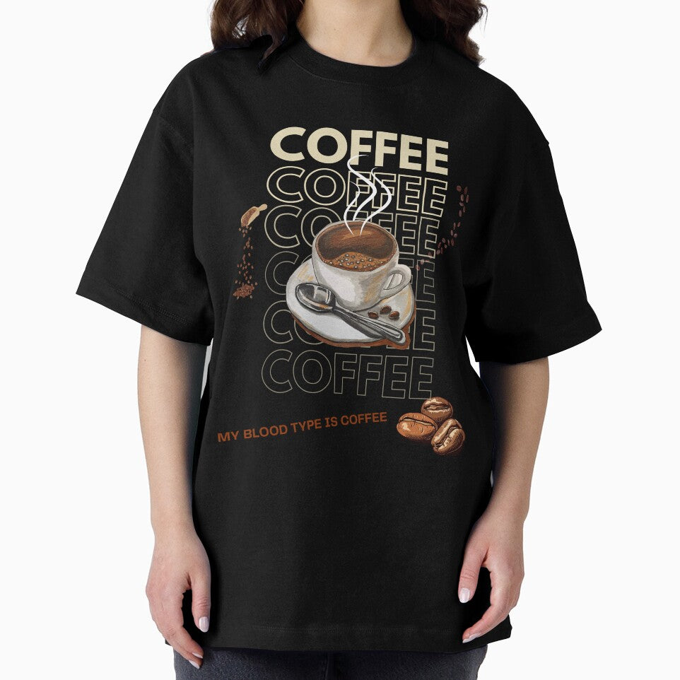 My blood type is coffee by MEtShirt15