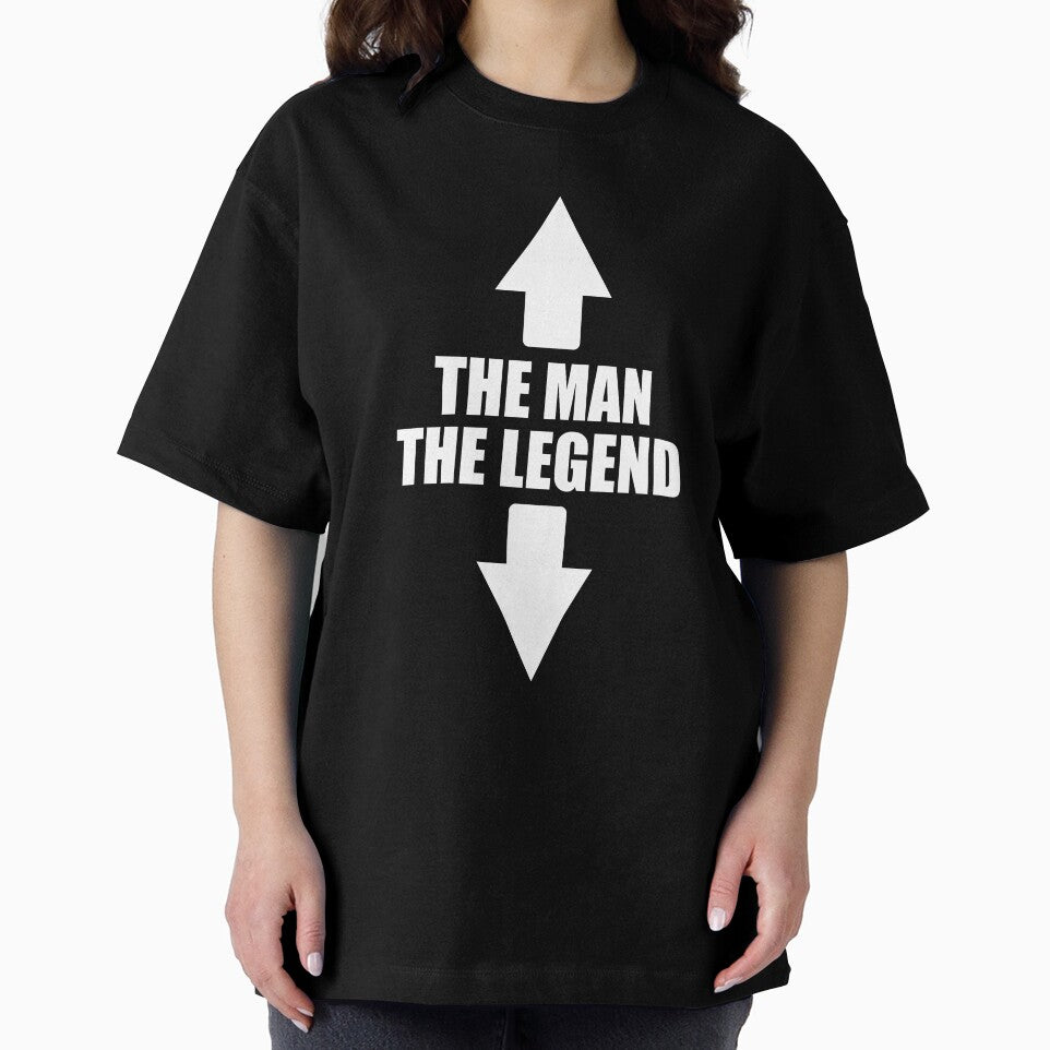 the man the legend white novelty gifts by Jadestonedesigns