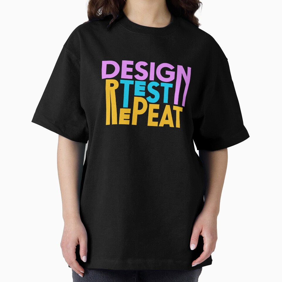 Design Test Repeat - UX Designer | Product Designer | UI Designer Stickers by PoshPixel