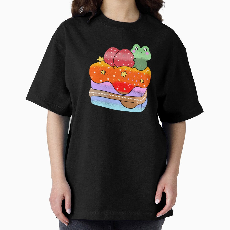 Colorful Adorable cute Kawaii frog cupcake by Quacktails