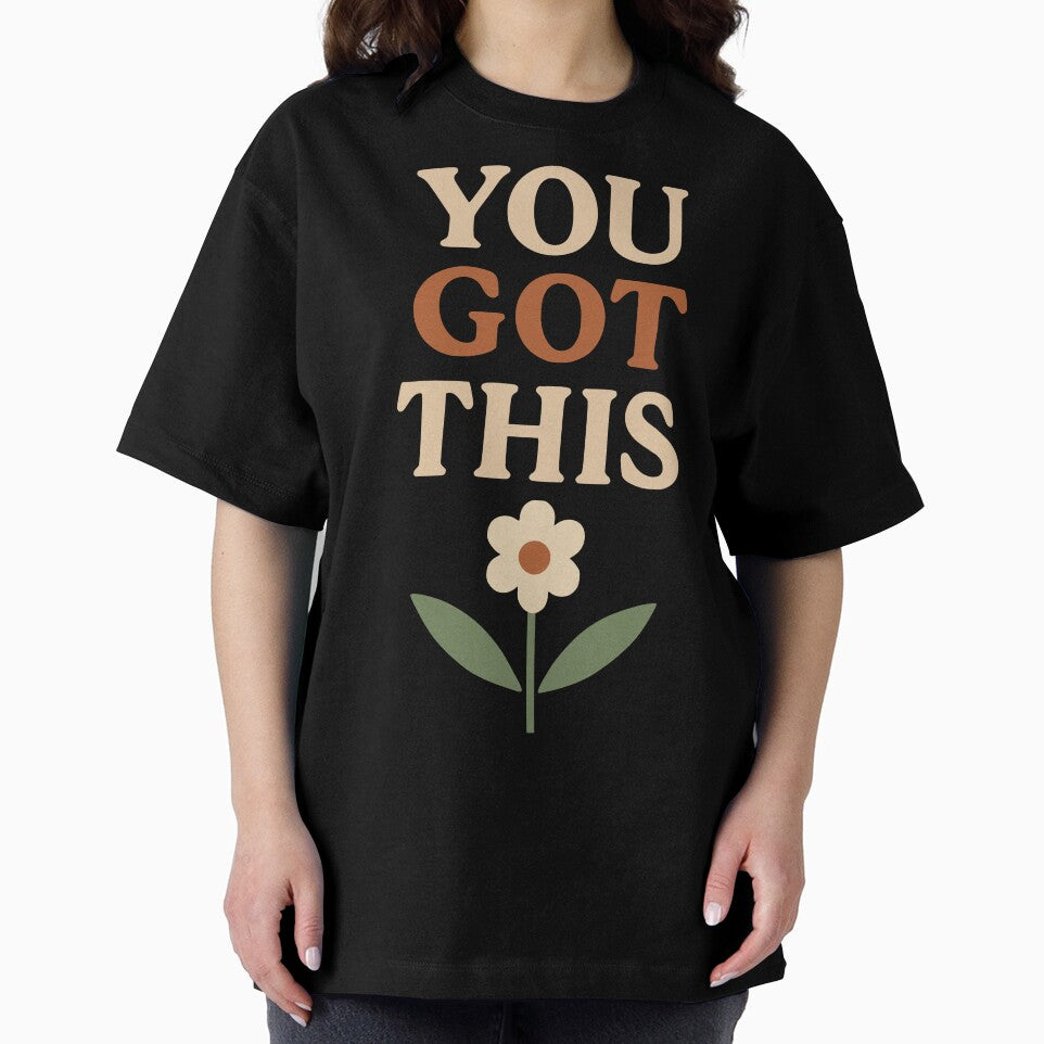 “You Got This” – Uplifting Minimalist Tee by Mike Draws