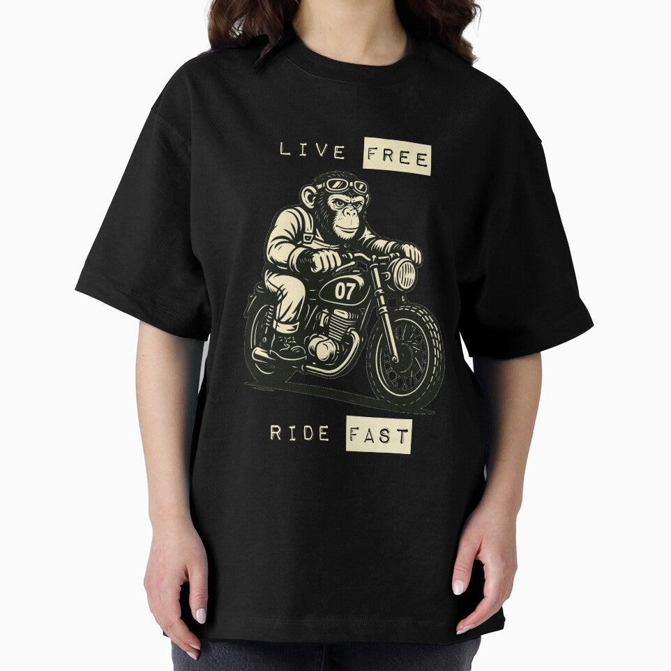 Monkey on motorcycle by NerdvanaDsg